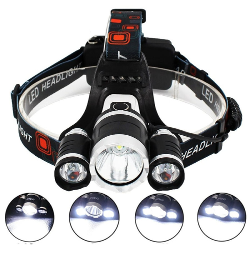 Налобний ліхтар + годинник у подарунок